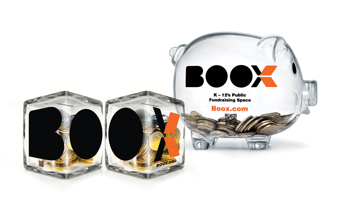 Boox exec and on-premise fundraiser banks.