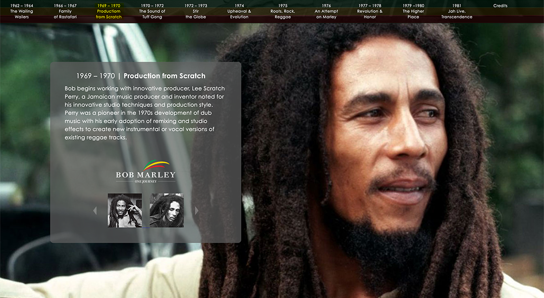 Bob Marley | One Journey scene 3