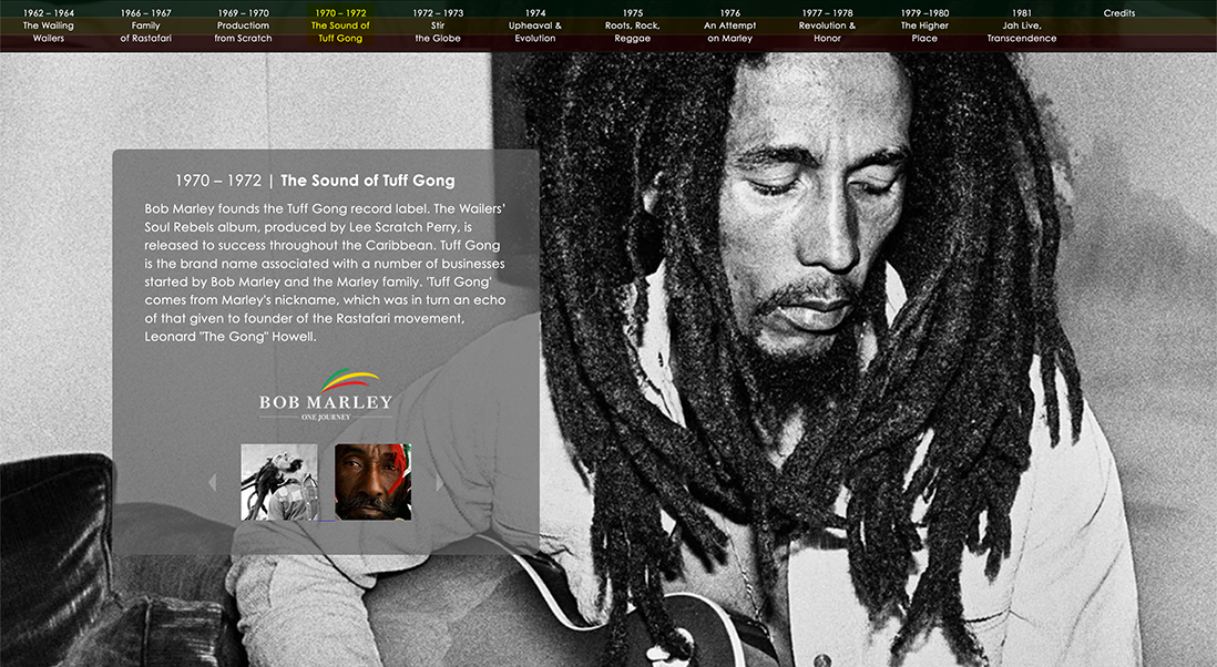 Bob Marley | One Journey slide