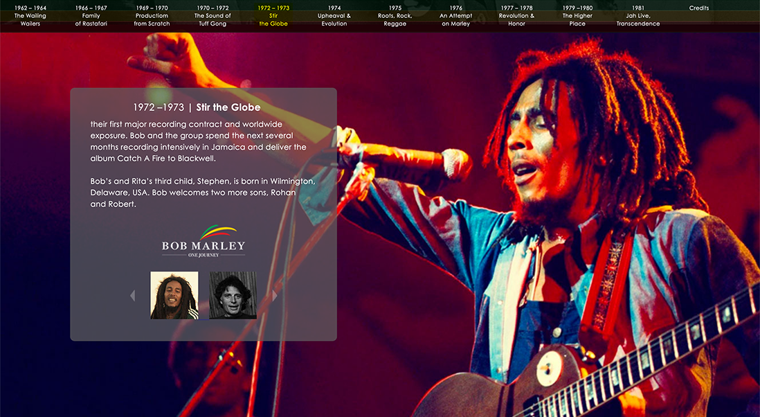 Bob Marley | One Journey scene 5