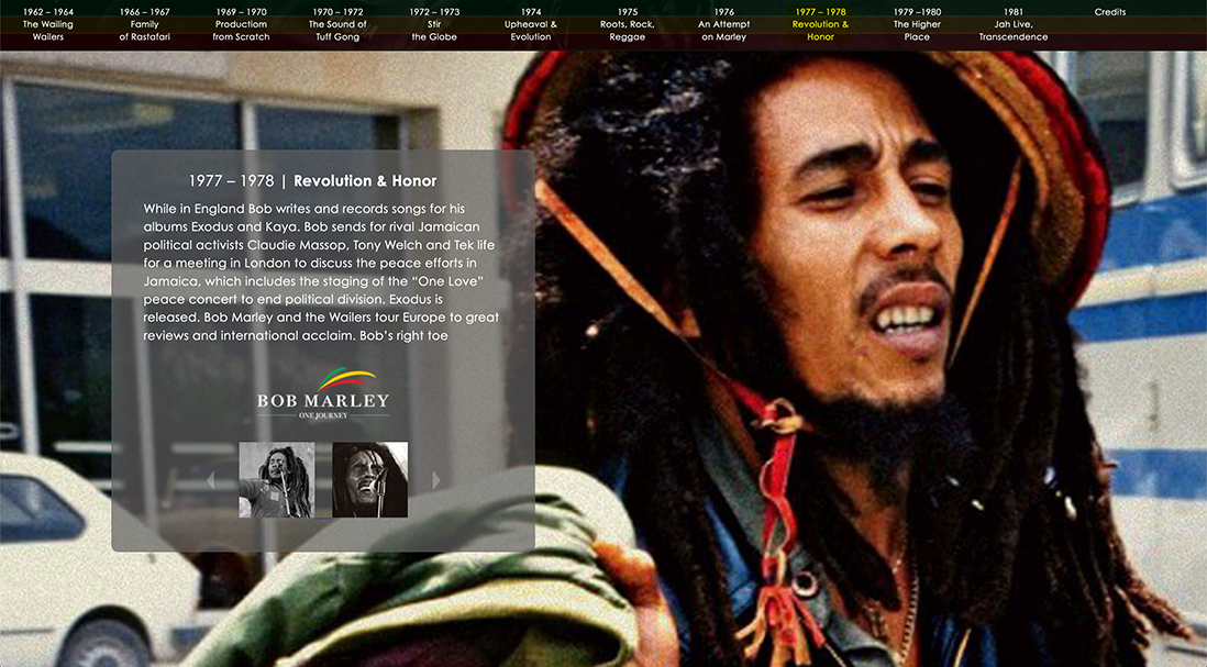Bob Marley | One Journey scene 9